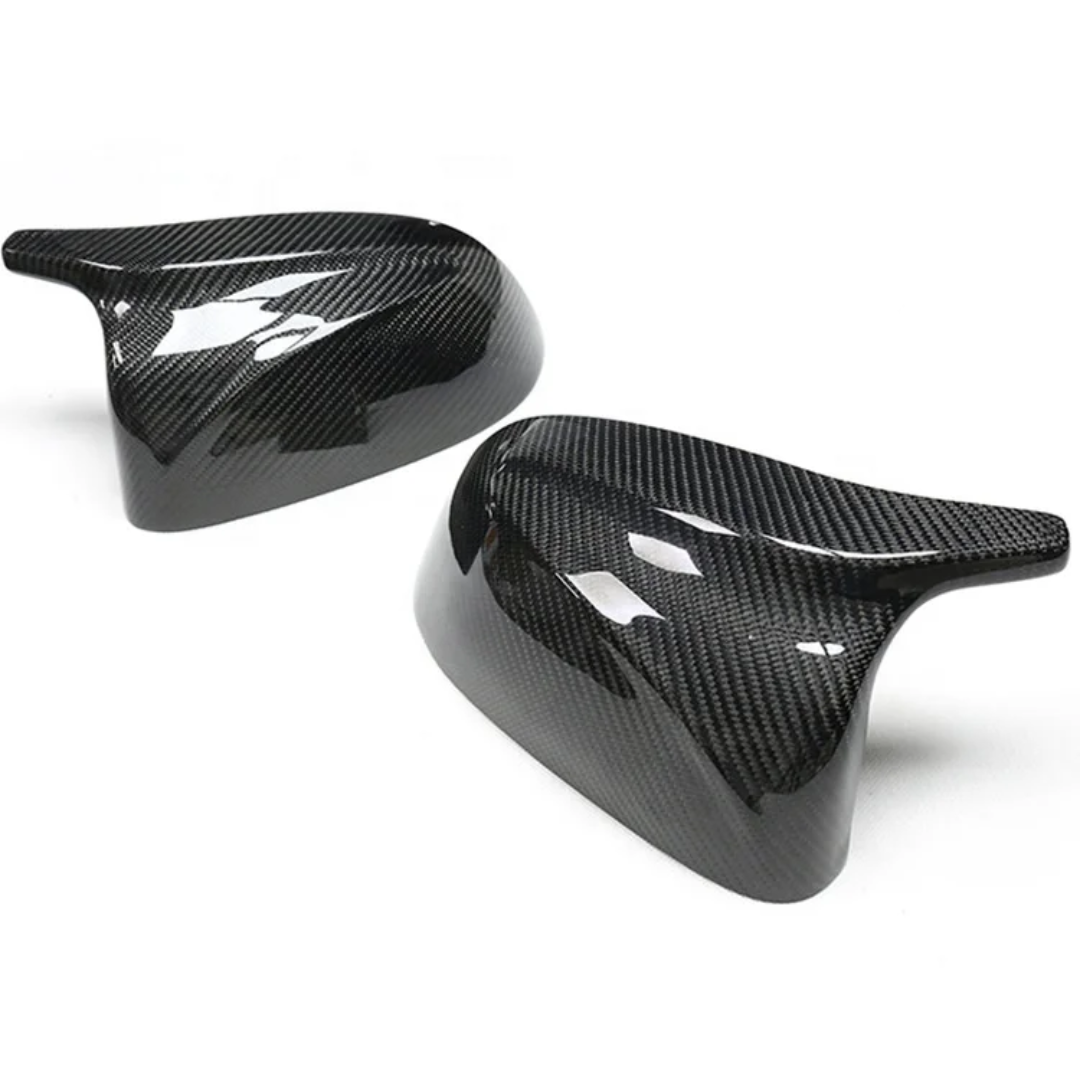 Coques rétroviseurs M Performance fibre carbone BMW X7 G07 2019-2025 - vue de face - Becquet Voiture