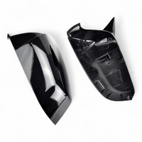 Coques Rétroviseurs M Performance Noir Brillant BMW F10 - en situation - Becquet Voiture
