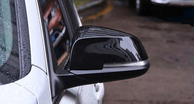 Coques Rétroviseurs M Performance Noir Brillant BMW F10 - vue arrière 2 - Becquet Voiture