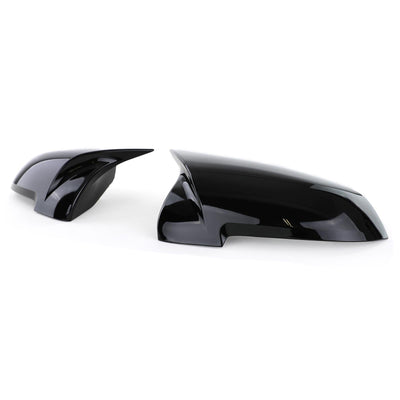 Coques Rétroviseurs M Performance Noir Brillant BMW F10 - vue de face 2 - Becquet Voiture