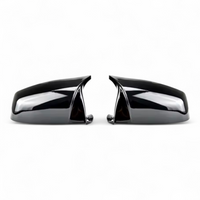 Coques Rétroviseurs M Performance Noir Brillant BMW F10 - vue de face - Becquet Voiture