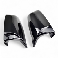 Coques Rétroviseurs M Performance Noir Brillant BMW F10 - vue de trois-quarts - Becquet Voiture