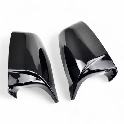 Coques Rétroviseurs M Performance Noir Brillant BMW F10 - vue de trois-quarts - Becquet Voiture