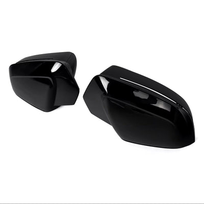 Coques Rétroviseurs M Performance Noir Brillant BMW i5 G60 2023-2026 - installé sur véhicule - Becquet Voiture