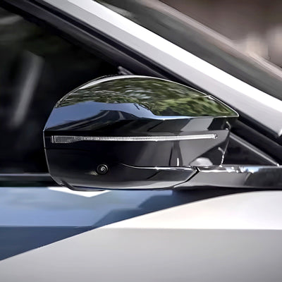Coques Rétroviseurs M Performance Noir Brillant BMW i5 G60 2023-2026 - vue de profil - Becquet Voiture