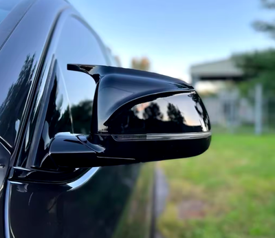 Coques Rétroviseurs M Performance Noires Brillantes BMW X6 G06 - vue arrière - Becquet Voiture