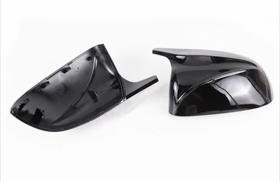 Coques Rétroviseurs M Performance Noires Brillantes BMW X6 G06 - vue de dessus - Becquet Voiture
