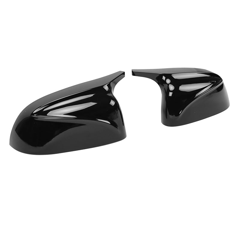 Coques Rétroviseurs M Performance Noires Brillantes BMW X6 G06 - vue de face - Becquet Voiture