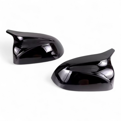 Coques Rétroviseurs M Performance Noires Brillantes BMW X6 G06 - vue rapprochée - Becquet Voiture