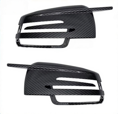 Coques rétroviseurs Mercedes CLA C117 - installé sur véhicule - Becquet Voiture