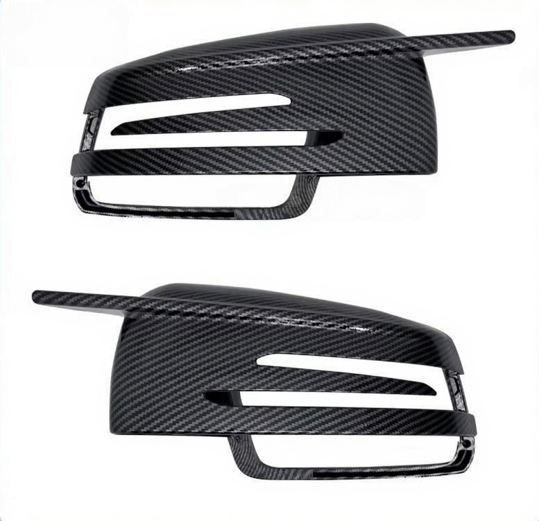 Coques rétroviseurs Mercedes CLA C117 - installé sur véhicule - Becquet Voiture