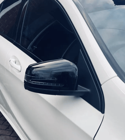 Coques rétroviseurs Mercedes Classe A W176 - vue de dessus - Becquet Voiture