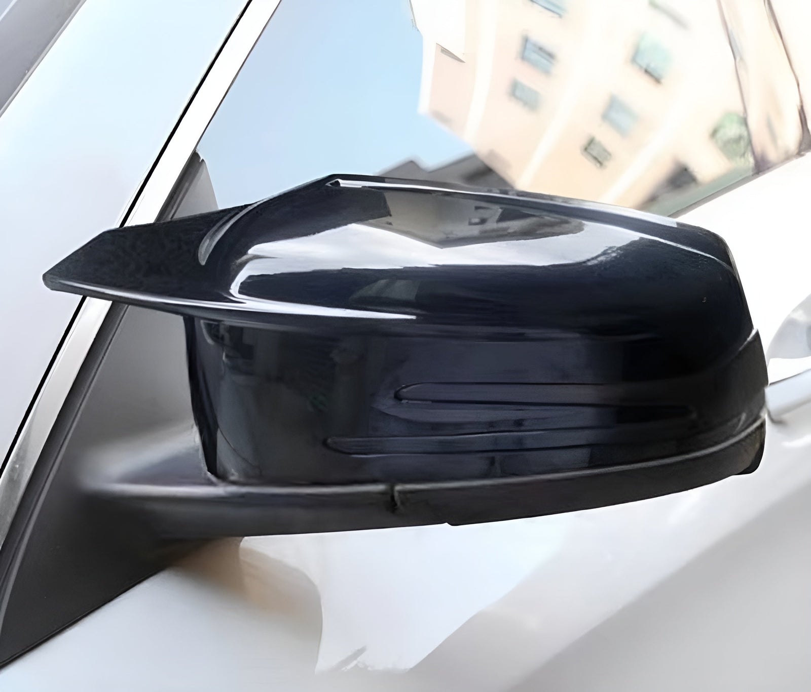 Coques rétroviseurs Mercedes Classe A W176 - vue de face - Becquet Voiture