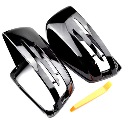 Coques rétroviseurs Mercedes Classe C W204 - installé sur véhicule 2 - Becquet Voiture