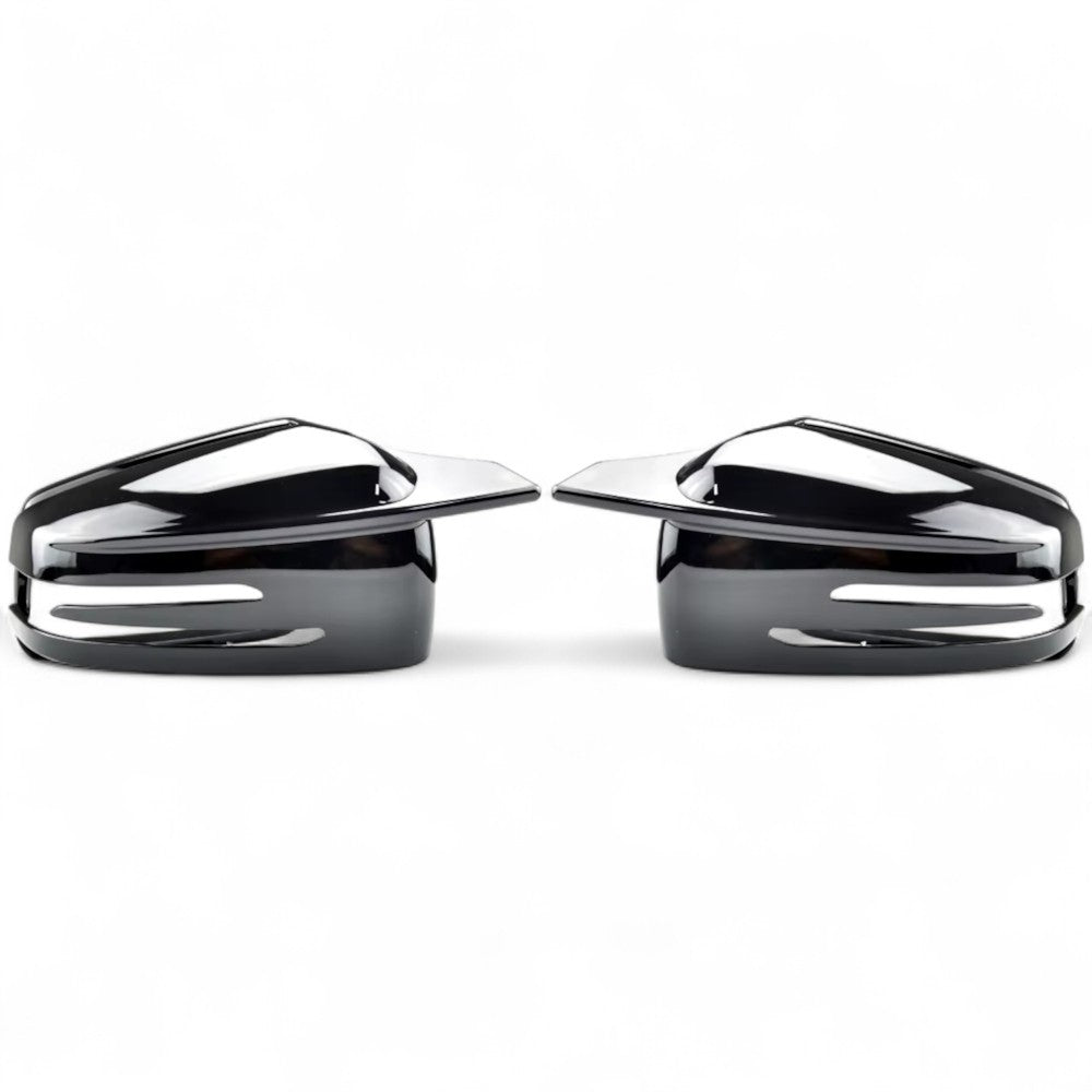 Coques rétroviseurs Mercedes Classe C W204 - vue de face - Becquet Voiture
