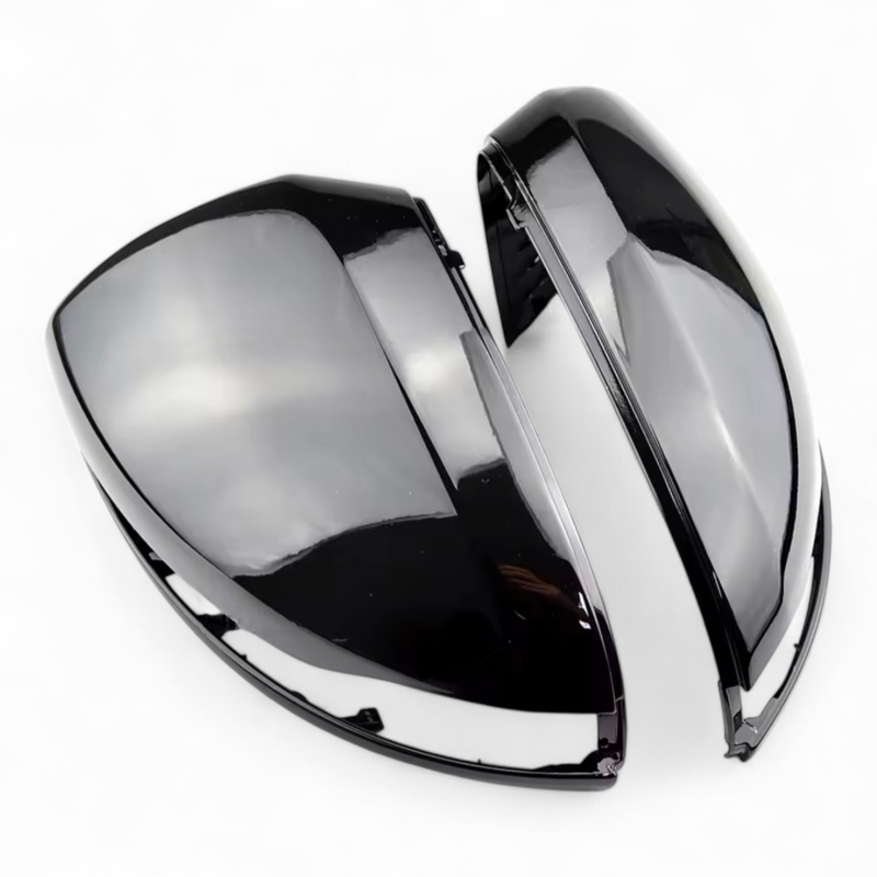 Coques rétroviseurs Mercedes Classe G W463 - Noir brillant - packshot studio - Becquet Voiture