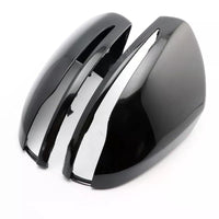 Coques rétroviseurs Mercedes Classe G W463 - Noir brillant - vue de face - Becquet Voiture