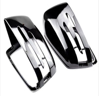 Coques rétroviseurs Mercedes Classe S W221 - vue de face - Becquet Voiture