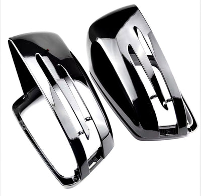 Coques rétroviseurs Mercedes GLK X204 noir brillant - installé sur véhicule 2 - Becquet Voiture