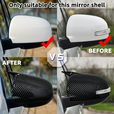 Coques Rétroviseurs Mitsubishi ASX Outlander Sport 2013-2018 - vue de profil - Becquet Voiture