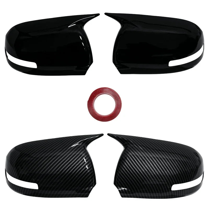 Coques Rétroviseurs Mitsubishi ASX Outlander Sport 2013-2018 - vue de trois-quarts - Becquet Voiture