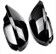 Coques rétroviseurs noir brillant Audi A7 C7 2013-2018