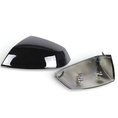 Coques rétroviseurs noir brillant Audi Q5 II 2018-2024 - détail du montage - Becquet Voiture