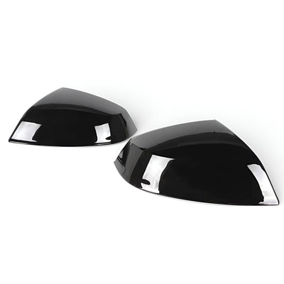Coques rétroviseurs noir brillant Audi Q5 II 2018-2024 - vue de trois-quarts - Becquet Voiture