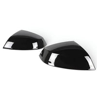 Coques rétroviseurs noir brillant Audi Q7 II 2016-2024 - vue de trois-quarts - Becquet Voiture