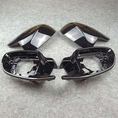 Coques Rétroviseurs Noir Brillant BMW X3 X4 X5 X6 X7 - installé sur véhicule - Becquet Voiture