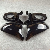 Coques Rétroviseurs Noir Brillant BMW X3 X4 X5 X6 X7 - vue de face - Becquet Voiture