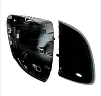 Coques rétroviseurs noir brillant Mercedes CLA C118 2019-2025 - installé sur véhicule - Becquet Voiture