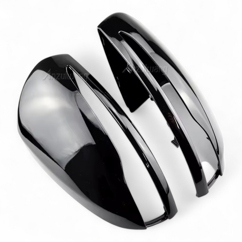 Coques rétroviseurs noir brillant Mercedes Classe S W222 2013-2020 - packshot studio - Becquet Voiture