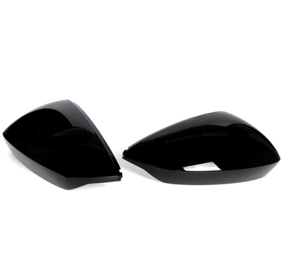 Coques Rétroviseurs Noires Brillantes Audi A3 8Y - détail du montage - Becquet Voiture