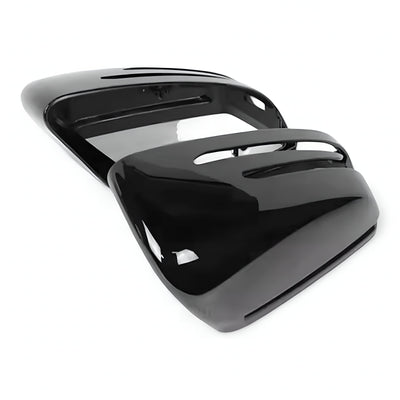 Coques Rétroviseurs Noires Brillantes Mercedes Classe B W246 - vue rapprochée - Becquet Voiture