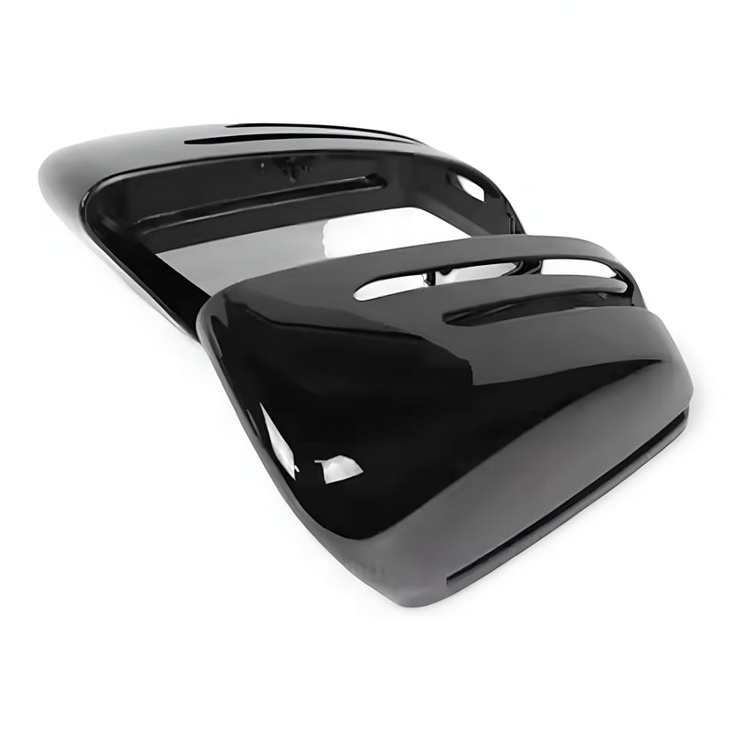 Coques Rétroviseurs Noires Brillantes Mercedes Classe B W246 - vue rapprochée - Becquet Voiture
