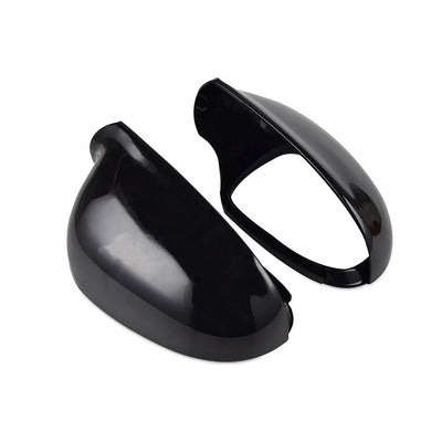 Coques Rétroviseurs Noires Brillantes VW Golf 5 GTI R32 2003-2008 - installé sur véhicule - Becquet Voiture