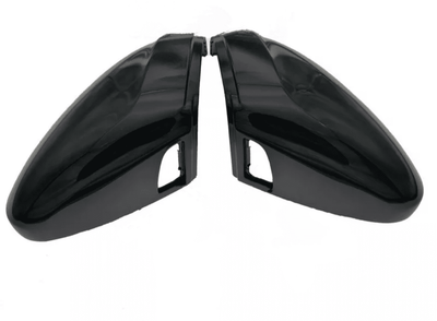 Coques Rétroviseurs Noires Brillantes VW Passat B8 2015-2020 - vue arrière - Becquet Voiture