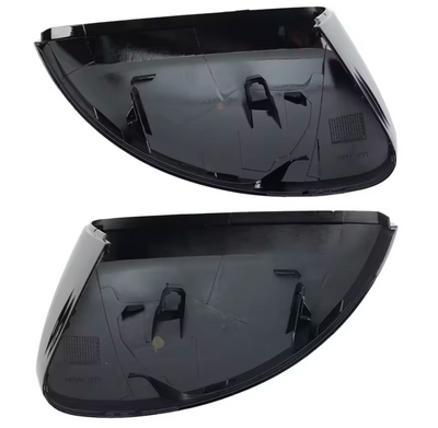 Coques Rétroviseurs Noires Brillantes VW Tiguan 2009-2016 - vue arrière - Becquet Voiture