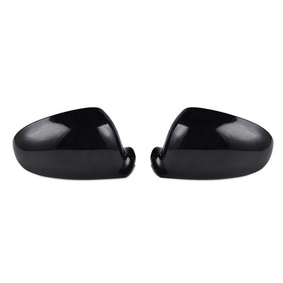 Coques rétroviseurs VW Golf 5 2003-2008 - Noir brillant paire - vue de face - Becquet Voiture