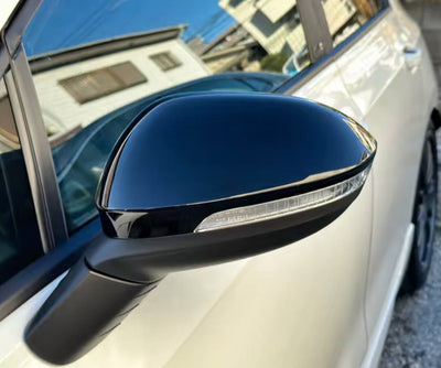 Coques rétroviseurs VW Golf 8 - vue arrière - Becquet Voiture