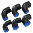 Coude Silicone Universel 90° Noir