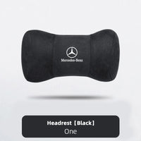 Coussin Appuie-Tête Mémoire de Forme Mercedes AMG - détail du montage - Becquet Voiture