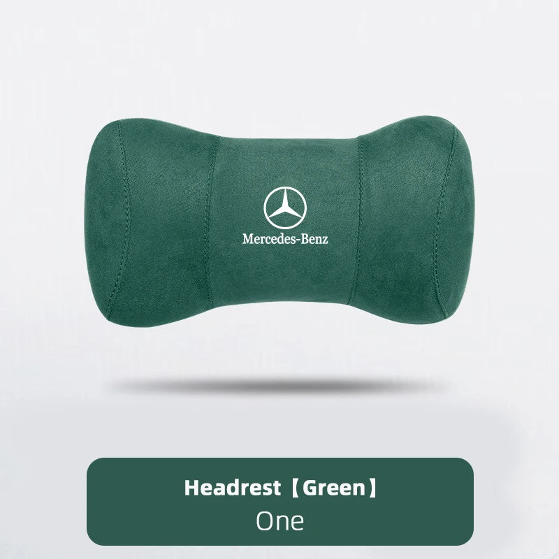 Coussin Appuie-Tête Mémoire de Forme Mercedes AMG - installé sur véhicule 2 - Becquet Voiture