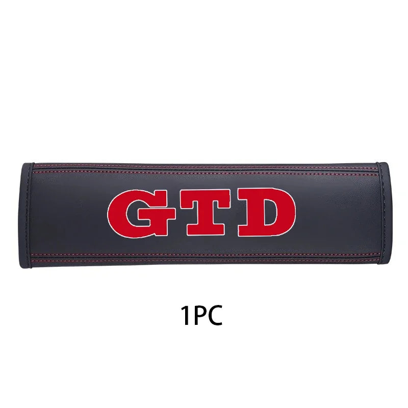 Coussin Cuir Volkswagen Golf MK4 à MK8 GTD R - en situation 2 - Becquet Voiture