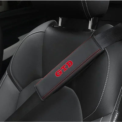 Coussin Cuir Volkswagen Golf MK4 à MK8 GTD R - vue arrière - Becquet Voiture