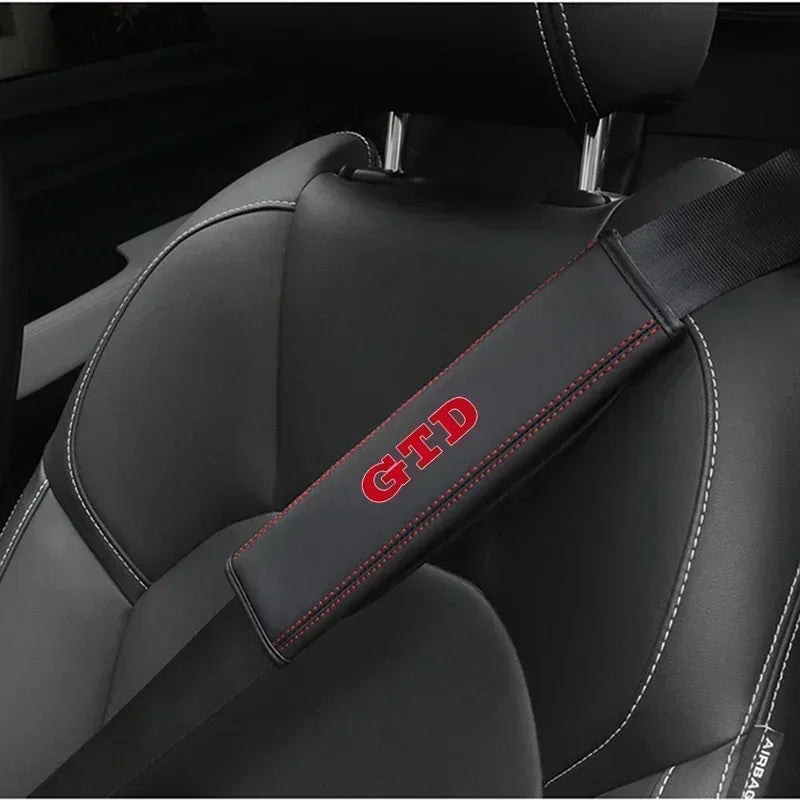 Coussin Cuir Volkswagen Golf MK4 à MK8 GTD R - vue arrière - Becquet Voiture