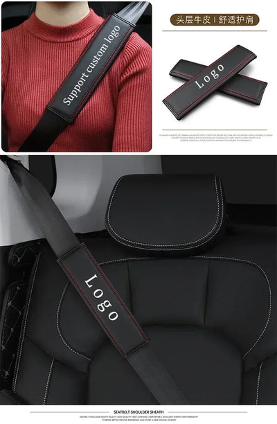 Coussin Cuir Volkswagen Golf MK4 à MK8 GTD R - vue de profil 2 - Becquet Voiture