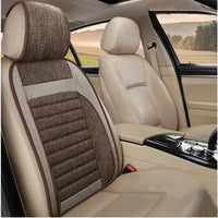 Coussin de Siège Auto Avant Universel Quatre Saisons - détail du montage - Becquet Voiture