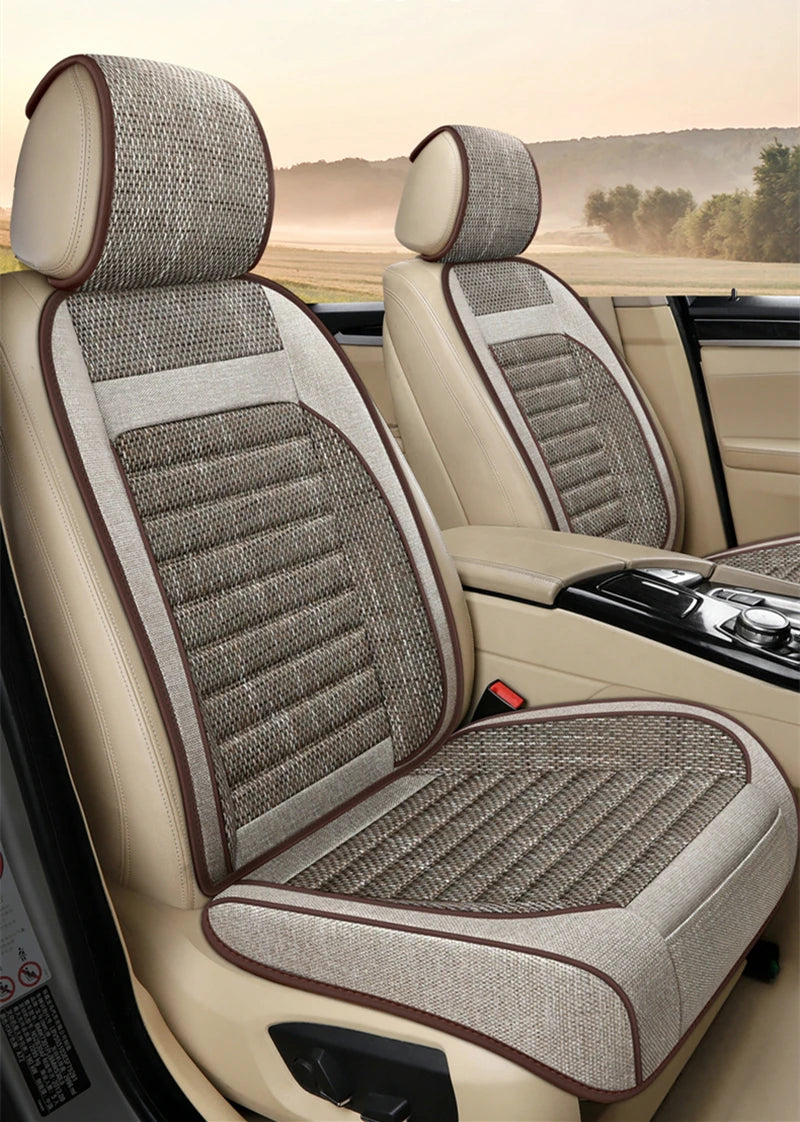 Coussin de Siège Auto Avant Universel Quatre Saisons - vue de face - Becquet Voiture